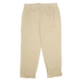 NAUTICA Mens Cotton Beige Classic Straight Trousers W36 L30 Casual Comfortable
