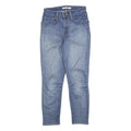 LEVI'S 721 Womens Jeans Blue Slim Skinny Denim Medium W25 L25 Stretch Cotton