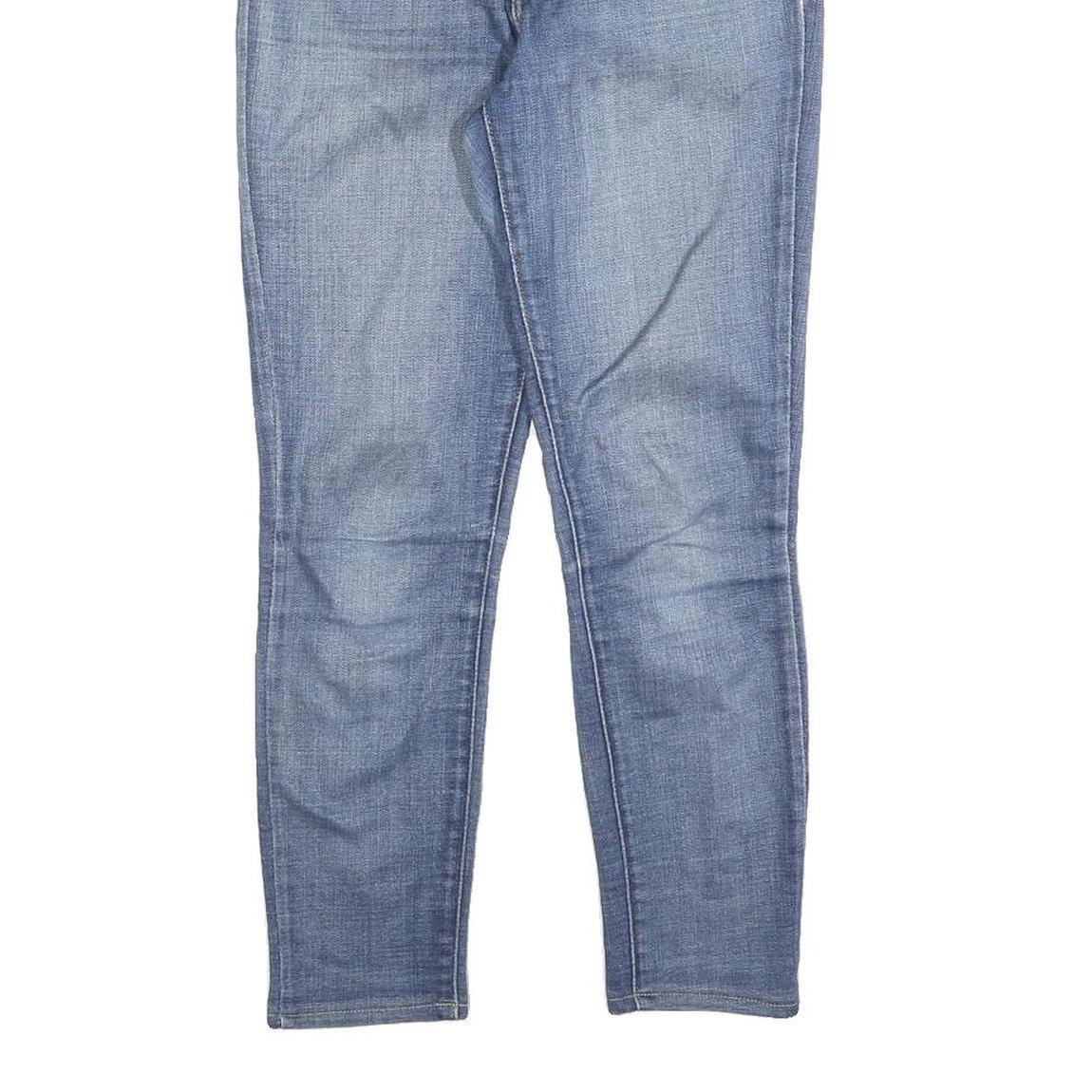 LEVI'S 721 Womens Jeans Blue Slim Skinny Denim Medium W25 L25 Stretch Cotton