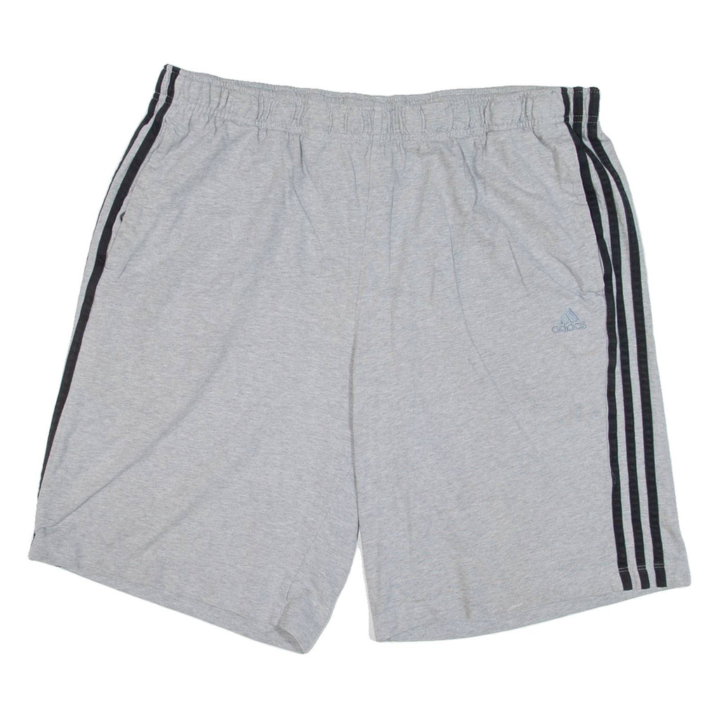 ADIDAS Mens Casual Shorts Grey Relaxed 2XL W36