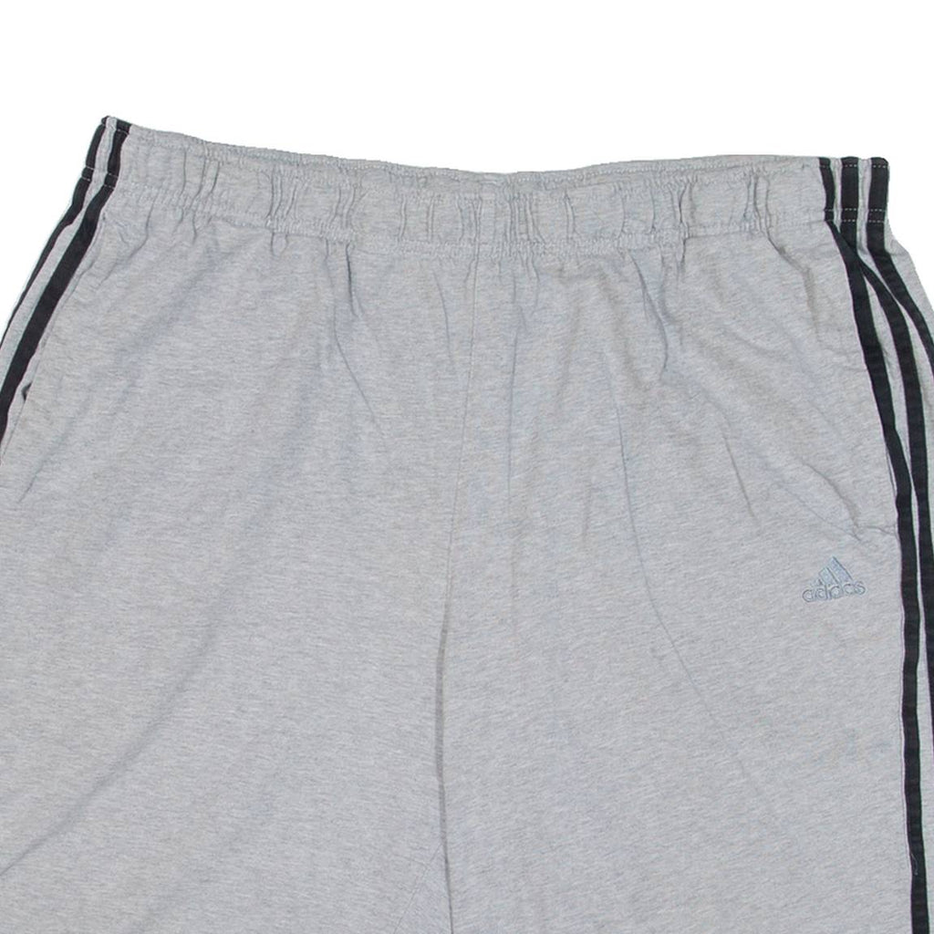 ADIDAS Mens Casual Shorts Grey Relaxed 2XL W36