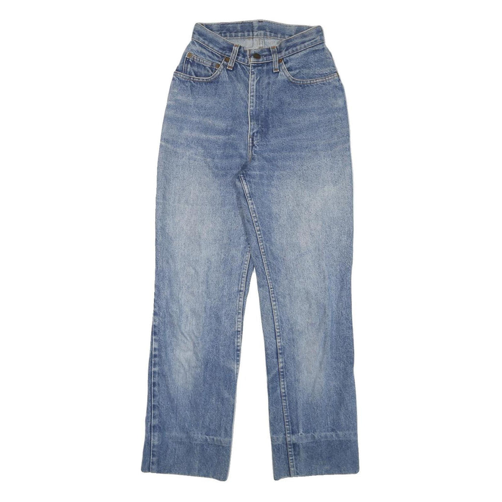 LEVI'S Womens Relaxed Straight Denim Medium W22 L27 Jeans Zip Cotton Blend
