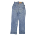 LEVI'S Womens Relaxed Straight Denim Medium W22 L27 Jeans Zip Cotton Blend