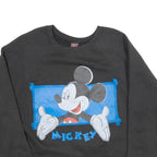 Mickey Mouse Womens Sweatshirt Black L