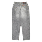 RIFLE Womens Jeans Grey Regular Mom 90s Stone Wash W26 L30