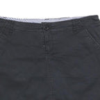 JESSICA Womens Black Mini Cotton Blend Plain Skort M Casual Everyday Style