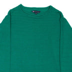 CREW CLOTHING Womens Jumper Green Tight Knit S
