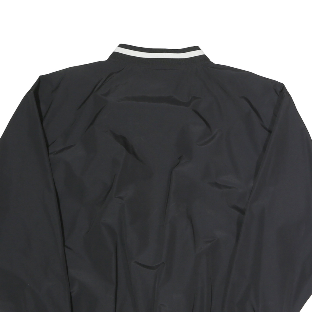 CI SPORT Mens Black Saint Martins University V-Neck L Sweatshirt Embroidered