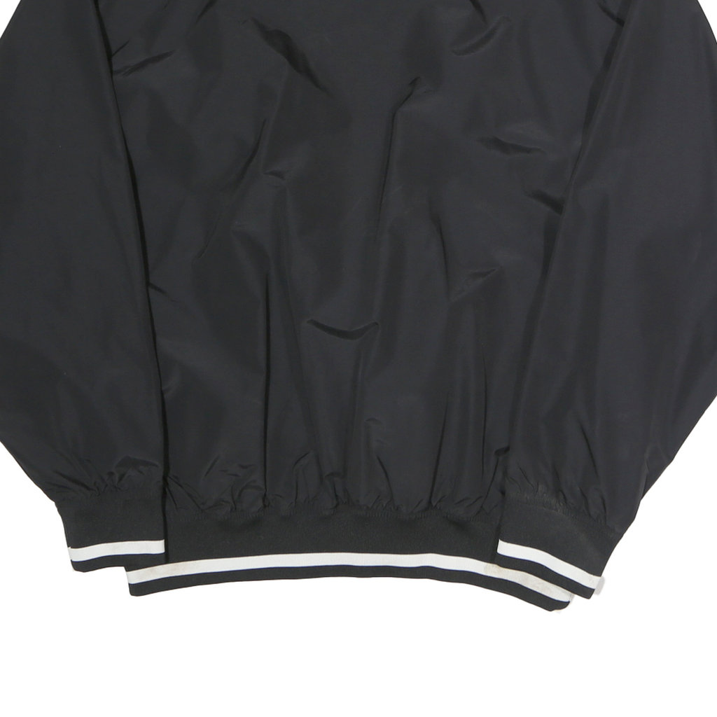 CI SPORT Mens Black Saint Martins University V-Neck L Sweatshirt Embroidered