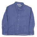 ESCO Mens Blue Cotton Blend Button Jacket M Denim Workwear Casual