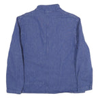 ESCO Mens Blue Cotton Blend Button Jacket M Denim Workwear Casual