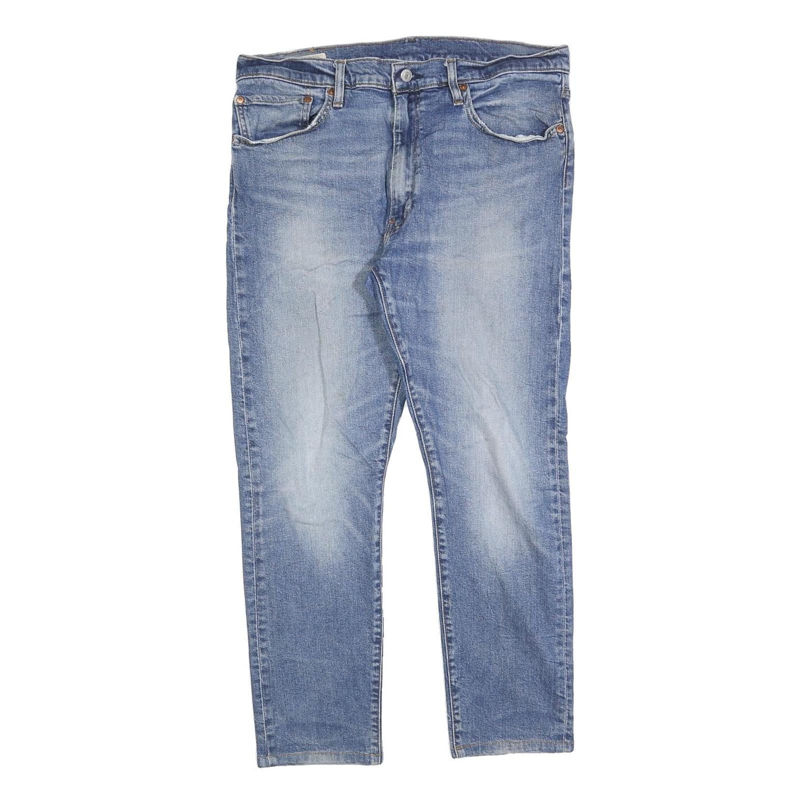 LEVI'S 512 BIG E Mens Jeans Blue Slim Straight Denim Medium W36 L27 Vintage