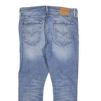 LEVI'S 512 BIG E Mens Jeans Blue Slim Straight Denim Medium W36 L27 Vintage