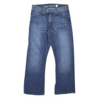 GUESS Womens Jeans Blue Regular Bootcut Stone Wash W32 L27
