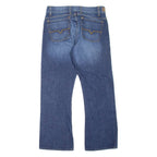GUESS Womens Jeans Blue Regular Bootcut Stone Wash W32 L27