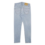 LEVI'S 512 BIG E Mens Slim Light Blue Denim W29 L30 Slim Fit Jeans Zip Closure