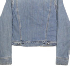 LEVI'S Womens Blue Denim Button Jacket S Cotton Classic Casual