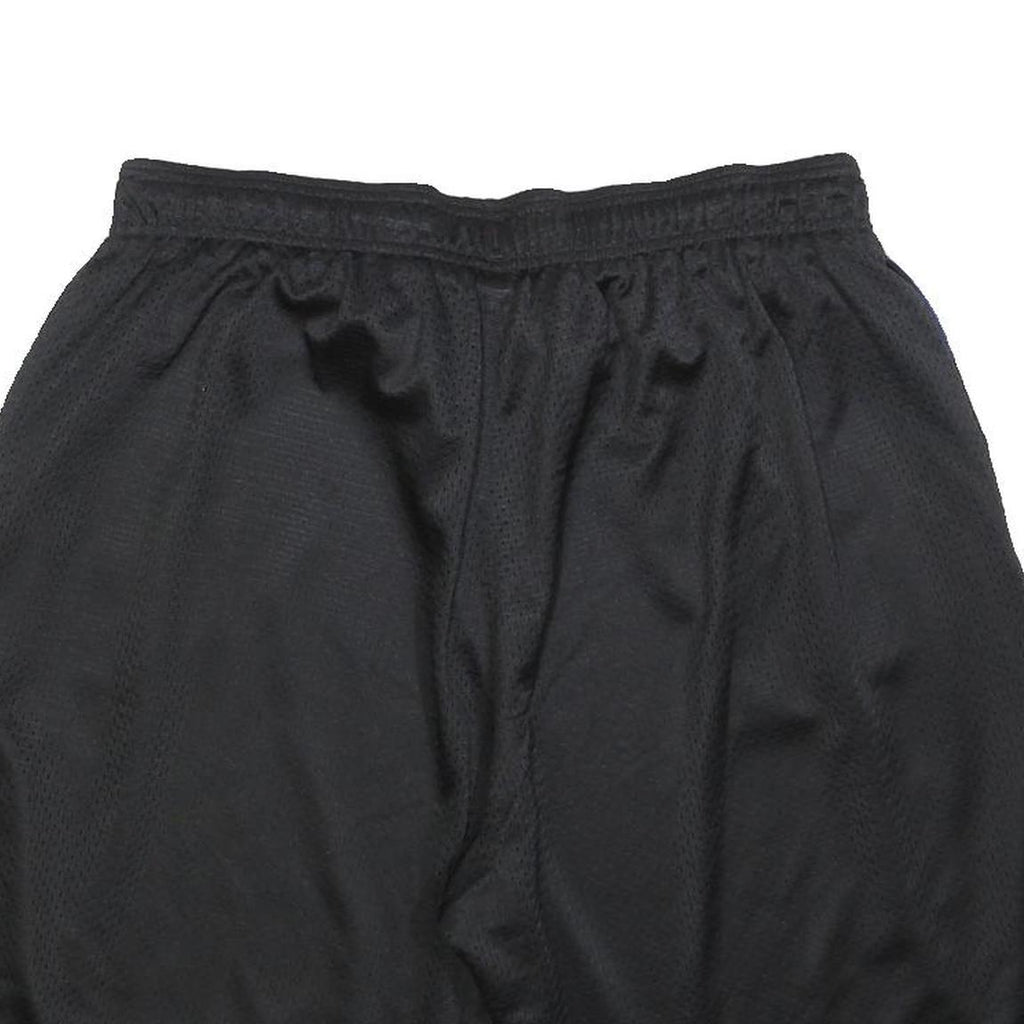 REEBOK Mens Black & Blue Sports Casual Polyester Shorts XL W34