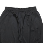 REEBOK Mens Black & Blue Sports Casual Polyester Shorts XL W34