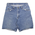 WRANGLER Mens Denim Blue Classic M W32 Cotton Blend Shorts