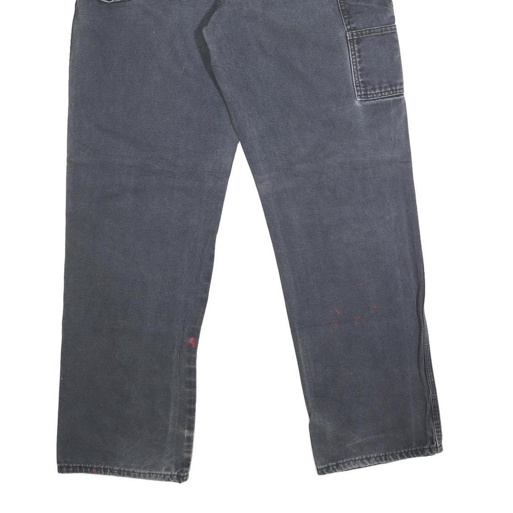 DICKIES Mens Jeans Blue Regular Straight Denim Medium W34 L33 Workwear