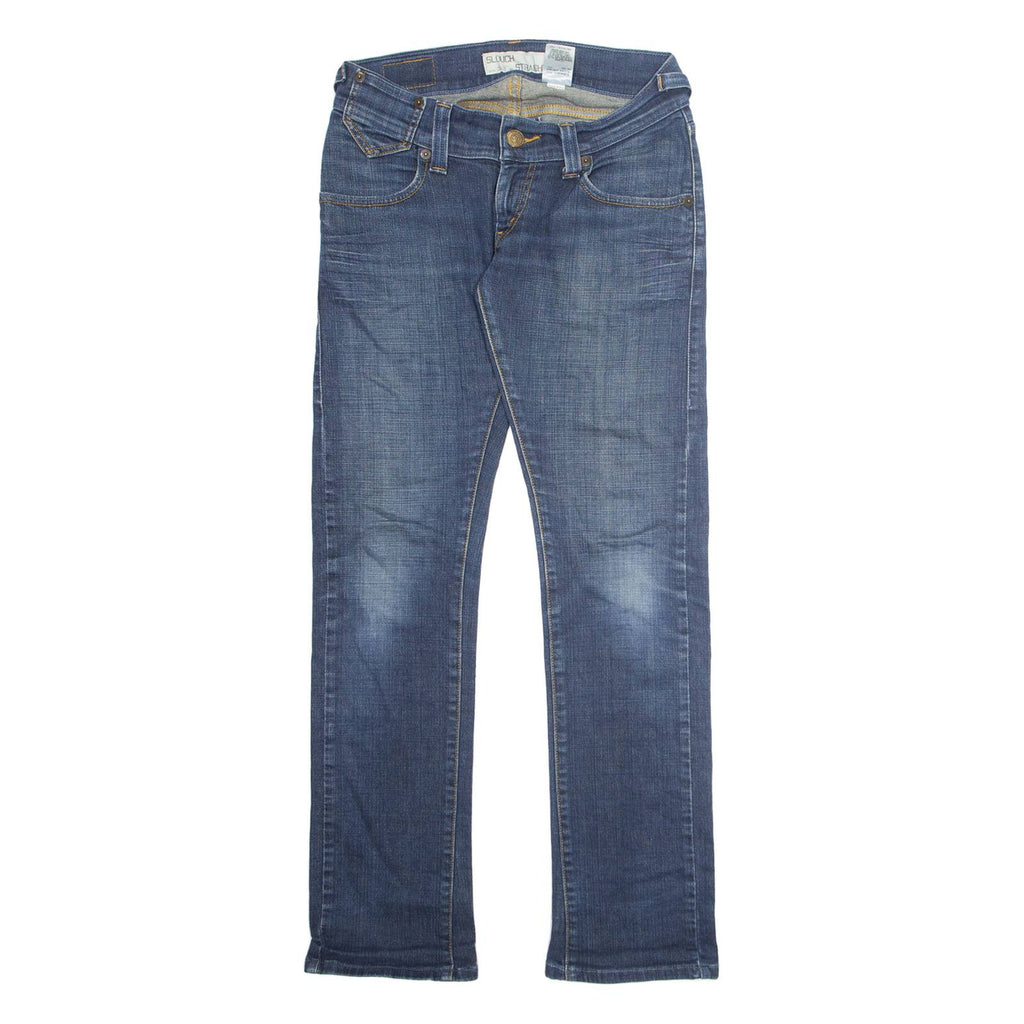 LEVI'S Womens Jeans Blue Regular Tapered Stone Wash W28 L31