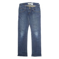 LEVI'S Womens Jeans Blue Regular Tapered Stone Wash W28 L31