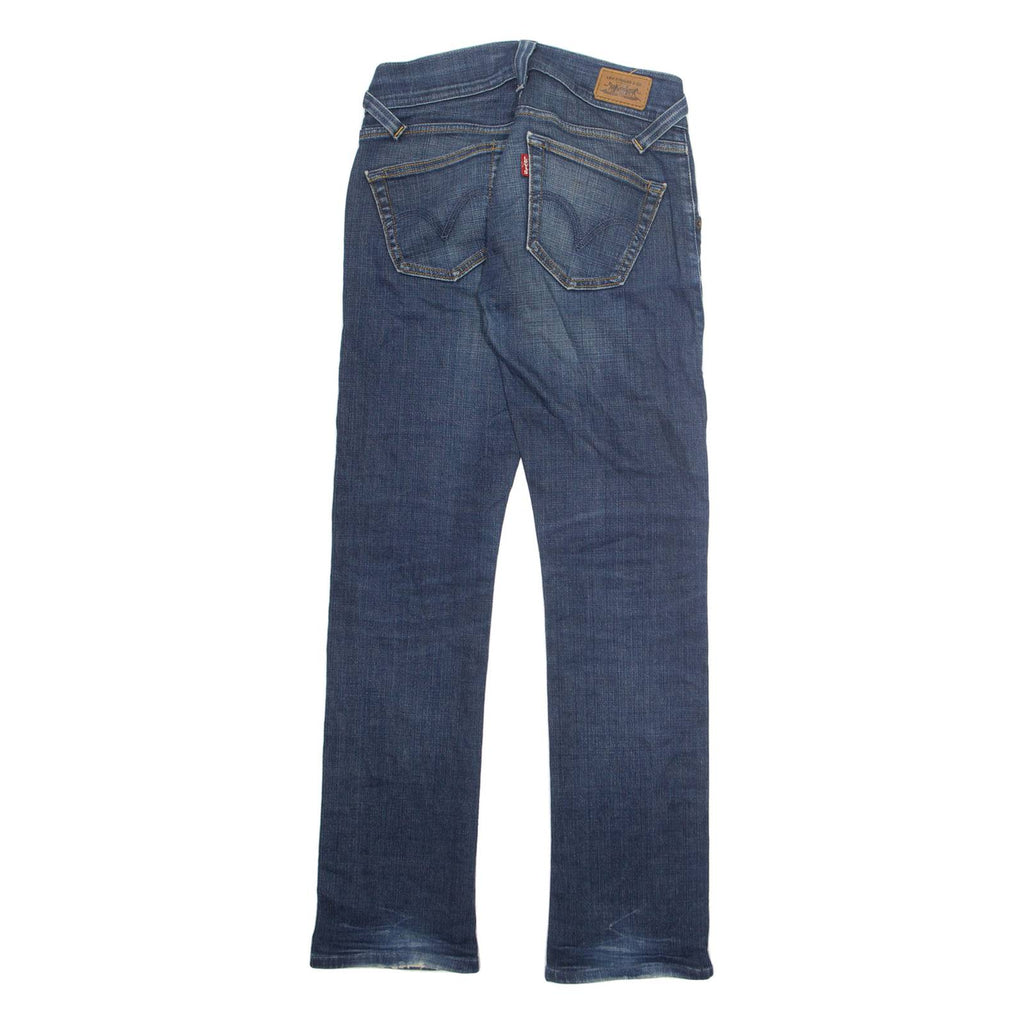 LEVI'S Womens Jeans Blue Regular Tapered Stone Wash W28 L31