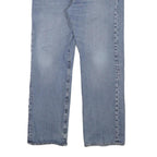 LEVI'S 501 Mens Jeans Blue Regular Straight Denim Medium W32 L27 Classic Button