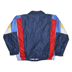 SERGIO TACCHINI Mens Blue & Red Colourblock Jacket L Polyamide Zip Track