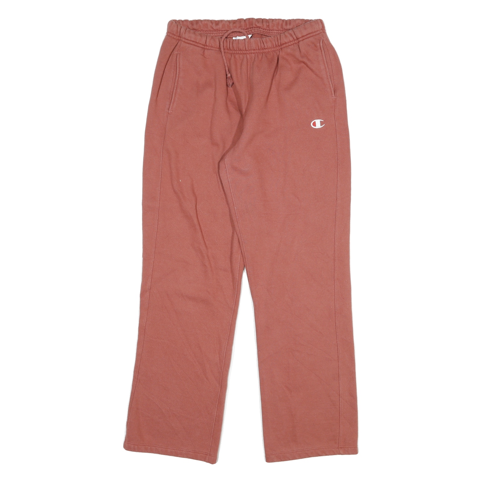 CHAMPION Mens Joggers Red Slim Straight M W28 L29 Cotton Blend Sports Logo