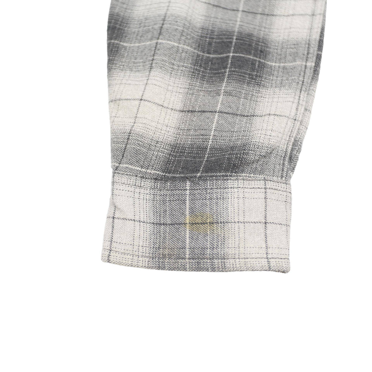 CARHARTT Mens Grey & White Plaid Shirt L Workwear Casual Cotton Long Sleeve