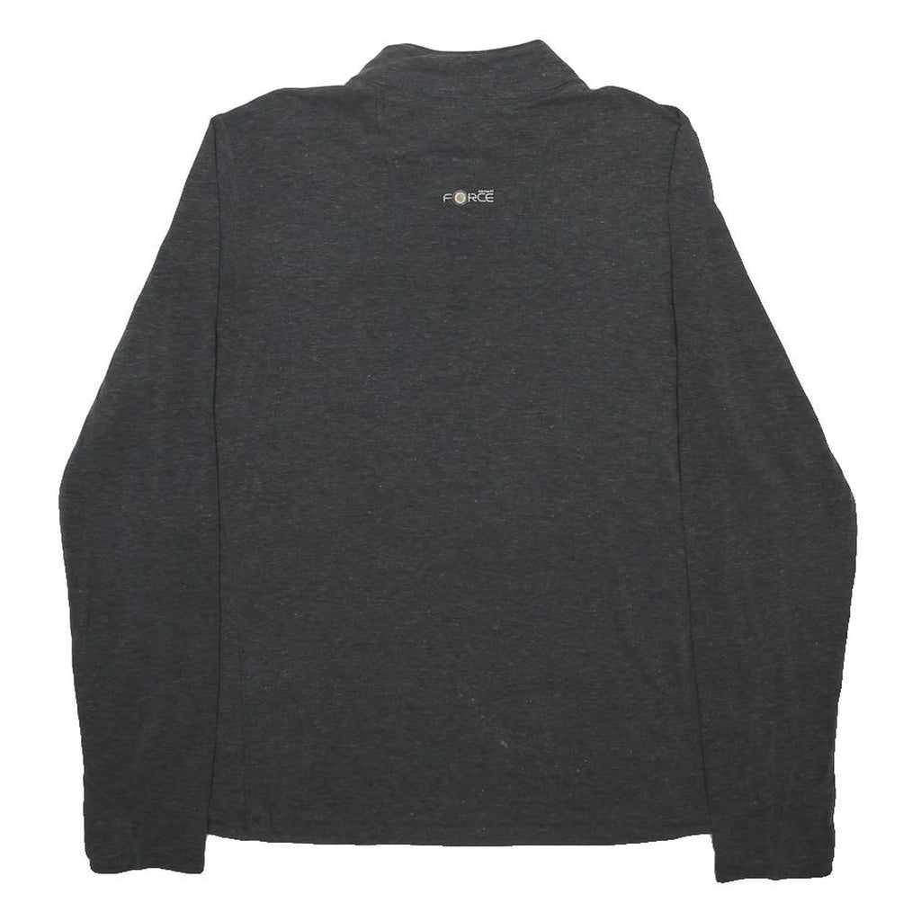 CARHARTT Womens Grey 1/4 Zip Pullover Long Sleeve 2XL Relaxed Fit Casual