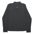 CARHARTT Womens Grey 1/4 Zip Pullover Long Sleeve 2XL Relaxed Fit Casual