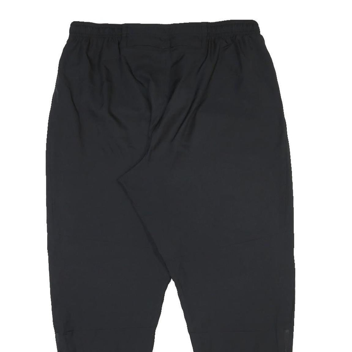 NIKE Mens Joggers Black XL W32 L28 Slim Tapered Football Training Sweatpants