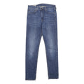 LEVI'S 512 BIG E Mens Jeans Blue Slim Skinny Denim Medium W31 L34 Zip Closure