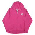 CHAMPION Womens Pink Full Zip Hoodie XL Cotton Blend Casual Sweatshirt