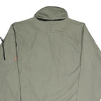 SHERPA Mens Grey & Black Outdoor Jacket S Polyester Blend Zip Pocket Casual