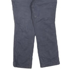 CARHARTT Womens Cotton Blend Blue Loose Straight Trousers W38 L29 Workwear