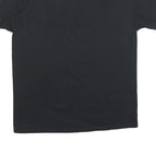 RUSSELL ATHLETIC Mens Black Crown Point Alumni Graphic T-Shirt L Short Sleeve