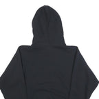 HANES Womens Black Proud Army Sister Cotton Blend Hoodie M Printed Pullover