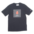 CHAMPION Basketball Mens T-Shirt Black Crew Neck S