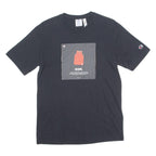 CHAMPION Basketball Mens T-Shirt Black Crew Neck S