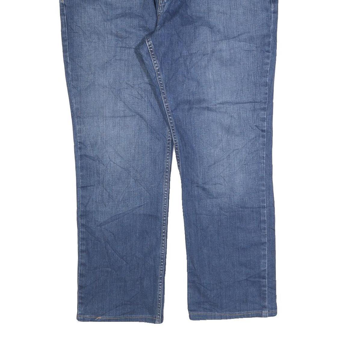 CARHARTT Mens Jeans Blue Relaxed Straight Denim Medium W38 L27 Workwear Zip