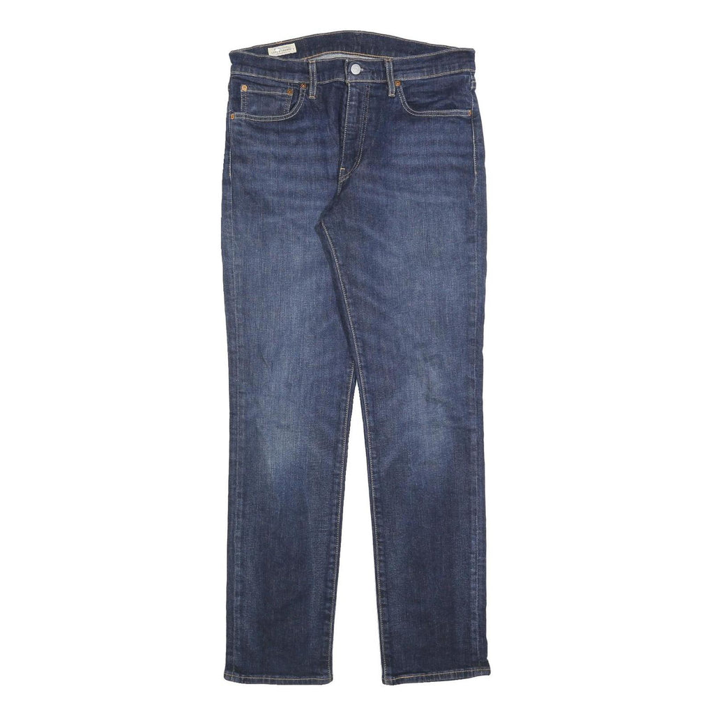 LEVI'S 511 Big E Mens Slim Jeans Blue Denim W32 L32 Classic Zip Pocket
