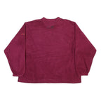 ODH Womens Maroon Royal Niagara Golf Club Plain Crew Neck Basic Knit L Jumper
