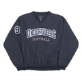 PORT AUTHORITY Mens Blue Undertakers Softball V-Neck M Sports Sweatshirt