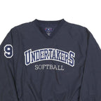PORT AUTHORITY Mens Blue Undertakers Softball V-Neck M Sports Sweatshirt