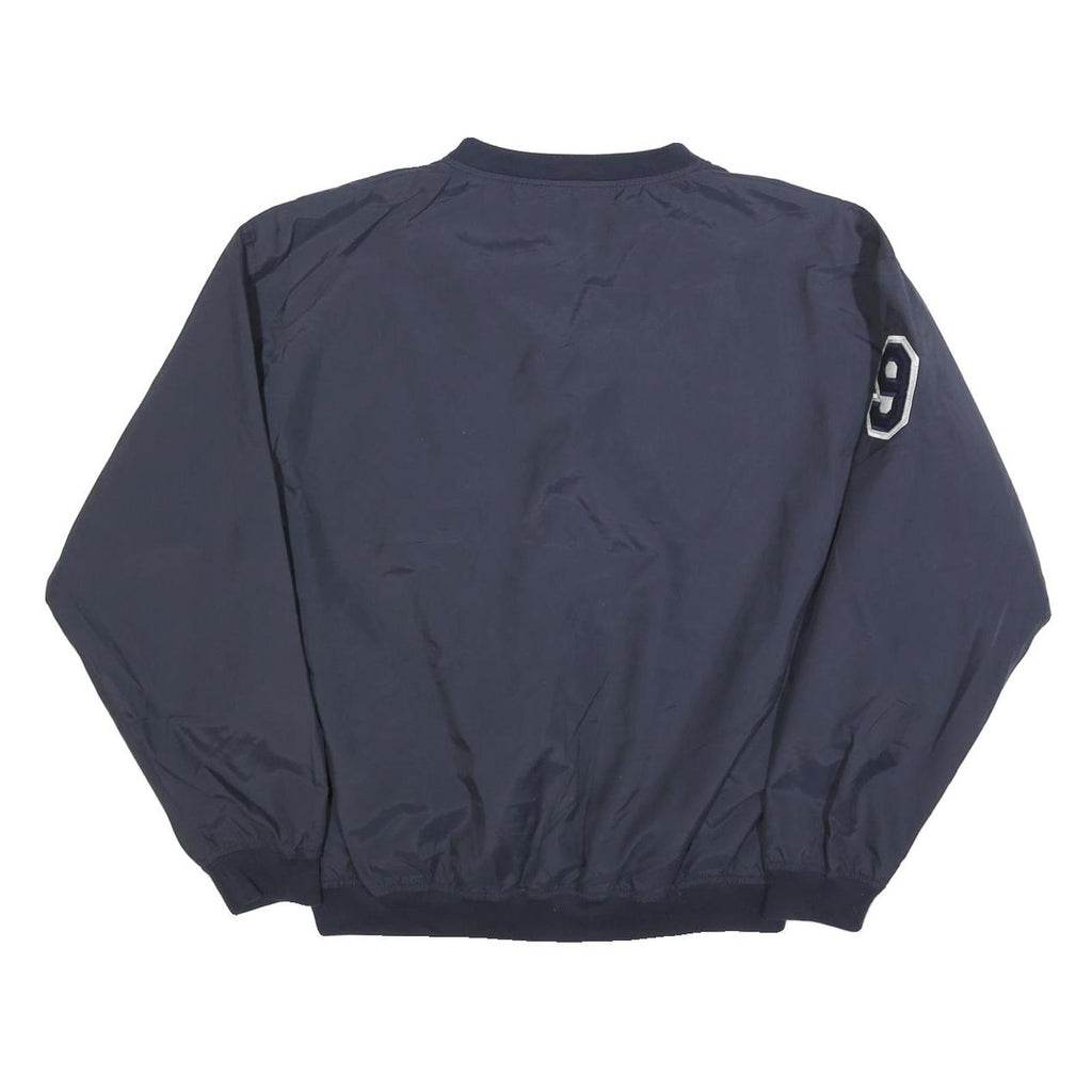 PORT AUTHORITY Mens Blue Undertakers Softball V-Neck M Sports Sweatshirt