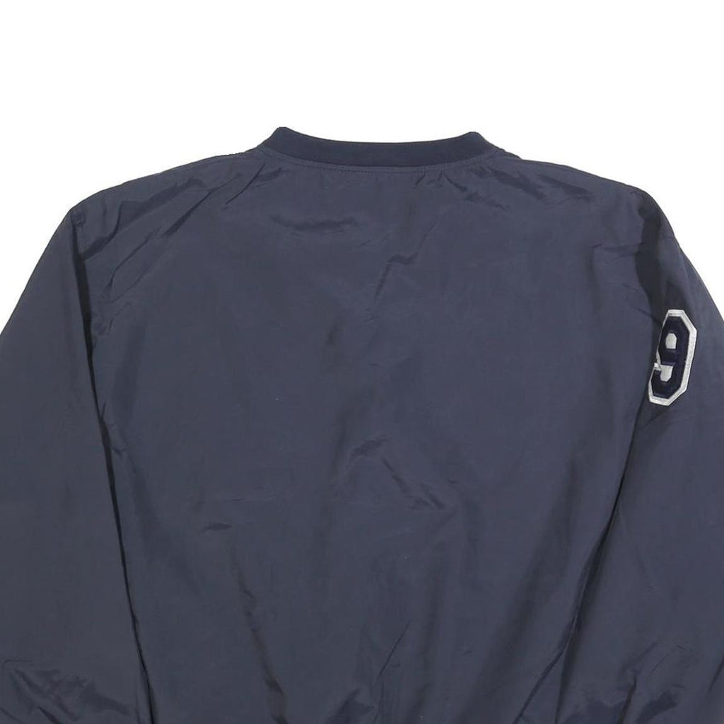 PORT AUTHORITY Mens Blue Undertakers Softball V-Neck M Sports Sweatshirt